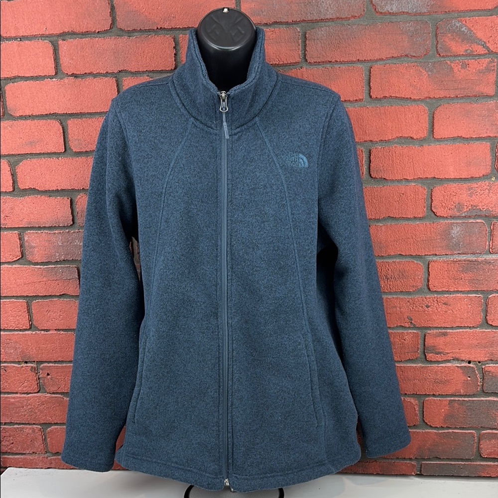 The North Face Sweatshirt‎ Womens XL Green Full Zip